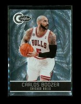2010-11 Panini Certified Chrome Basketball Card #15 Carlos Boozer Bulls /1849 - £3.93 GBP