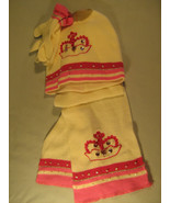 ON THE VERGE 3 Pc Hat, Glove &amp; Scarf Set AGES 4-14 [Y34] - $12.76