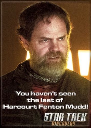 Star Trek Discovery Haven&#39;t Seen the Last of Harry Mudd Fridge Magnet UN... - $3.99