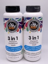 2 Pack So Cozy Kids  3 in 1 Shampoo Conditioner Wash, Cleans + Adds Moisture D19 - £11.59 GBP