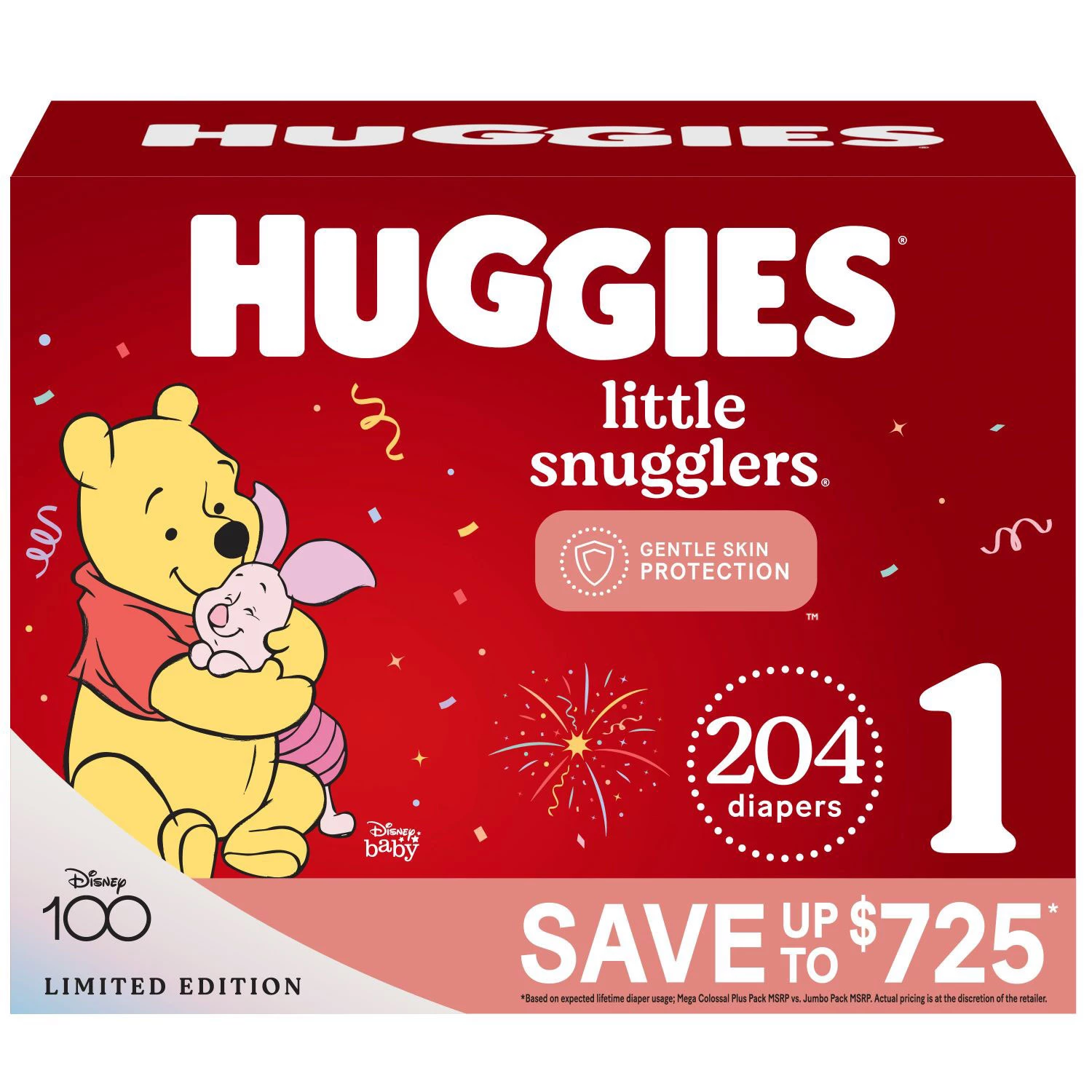 Huggies Little Snugglers Diapers (Sizes Newborn-2) - $98.00