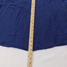 Dolled Up By Fang Women's Blue 3/4 Sleeve Button Shirt Size 1XL Chest 40" image 13