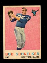 1959 Topps #128 Bob Schnelker Vgex Ny Giants *X86129 - £1.34 GBP