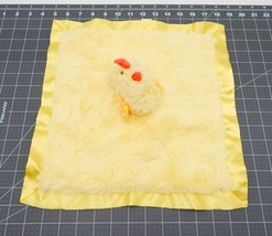 Cloud Island Yellow Chick Plush Lovey Satin Trim Security Blanket Chicken - £15.73 GBP
