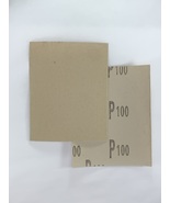 Four Standard, 3”x4” inch 100 grit Abrasive paper - £3.13 GBP