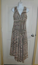 K Studio Asymmetrical Dress Pink, Brown, Green Size 8  - $9.99