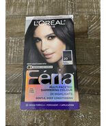 L&#39;Oreal Paris Feria Shimmering Permanent Hair Color 20 Black Leather - $365.29 MXN