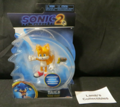 Sonic The Hedgehog 2 Movie TAILS Action Figure Toy Jakks Pacific 2022 4” Inch - £38.14 GBP