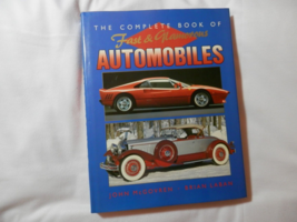 The Complete Book of Fast and Glamourous Automobiles J McGovern HCDJ 1989 - £10.03 GBP