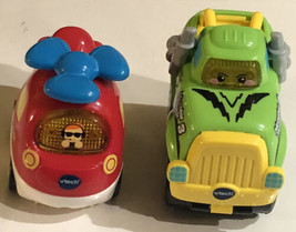 Vtech Can Ices Lot Of 2 Toys Monster Truck Helicopter T4 - £9.69 GBP