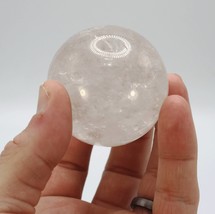 Clear Quartz Sphere - A Luminary of Clarity and Amplified Energy - £27.45 GBP