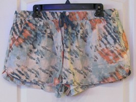 SO® Dolphin Tie Front Shorts Cold Dye Women&#39;s JR Sz XL NWT MRP$32 - $17.19