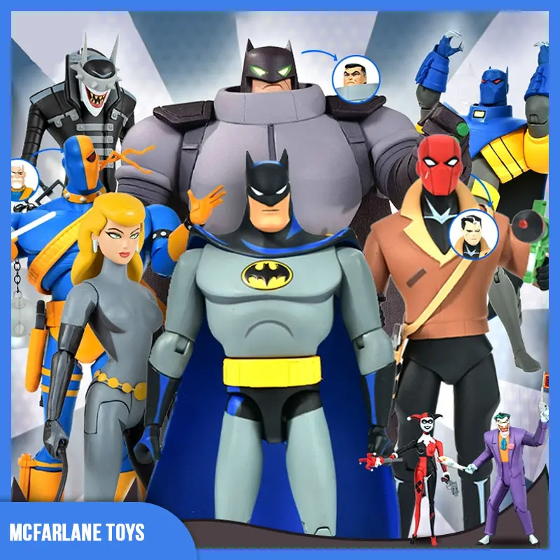 Mcfarlane Toys Robin Scarecrow Fat Batman Animated Adventure Seasoning King - $43.42+