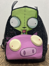 Loungefly Invader Zim Nickelodeon GIR and Pig Doom Mini Backpack DOOM - $46.74