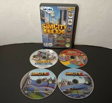 The SimCity Box PC 4 Disk Set 2008 Game Preowned - £3.85 GBP