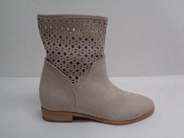 Michael Kors Size 6 M SUNNY Cement Suede Bootie Ankle Boots New Womens Shoes - £116.03 GBP