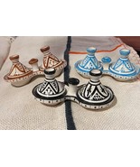 Moroccan mini tajine for spices - Tajine mini salt pepper- Moroccan mini... - $260.02 MXN