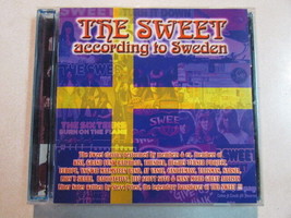 The Sweet According To Sweden 2004 15 Trk Promo Cd Tribute To 70&#39;s Glam Band Oop - £50.25 GBP