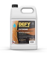 DEFY Extreme 1 Gallon Semi-Transparent Exterior Wood Stain, Butternut - $1,743.49 MXN