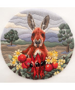 Red Kangaroo long stitch kit designed by Helene Wild. New condition. - $75.25