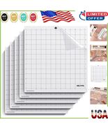 Transparent 12&quot; x 12&quot; StandardGrip Cutting Mats for Silhouette Cameo (5 ... - $508.39 MXN