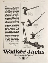 1926 Print Ad Walker Jacks for Lifting Cars,Trucks Made in Racine,Wisconsin - £18.40 GBP