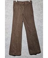 Vtg 70s CHEAP JEANS Mens MoD Pants BELL BOTTOM DISCO Trousers 32/36 Cuff... - $220.69 CAD