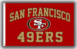 San Francisco 49ers Football Team Memorable Flag 90x150cm 3x5ft Fan Best... - £11.12 GBP