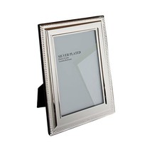 Unity 4 x 6-inch Bead Photo Frame, Silver Plated  - $15.00
