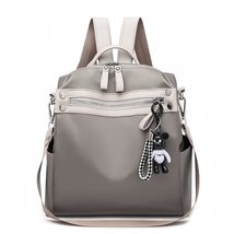 Fashion Solid Ox Women Backpack Fashion Female Small Bagpack Schoolbag for Teena - £22.31 GBP