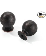10 Pack 1 Inch Vintage Ball Oil Rubbed Bronze Cabinet Knobs - $34.19 CAD