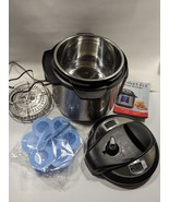 Instant Pot IP Lux60 V3 6 Qt. 1000W. Pressure Cooker - Silver/Black - £34.99 GBP