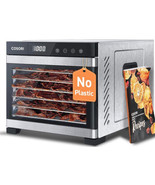 Food Dehydrator, Bigger Than 7 Trays With Large 6.5&quot; Drying Space, 600W ... - €558,90 EUR