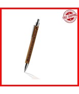 Personalized Leather Ballpoint Pen - 3rd Anniversary Gift for Couples - $26.72