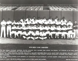 1978 NEW YORK YANKEES 8X10 TEAM PHOTO BASEBALL MLB PICTURE NY - £3.93 GBP