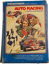 Mattel Intellivision Auto Racing Game, with box, 1980, No. 1113 - $4.99