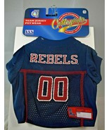 NCAA University of Mississippi Ole Miss Rebels Team Jersey (Pet, Dog) XS... - £14.54 GBP