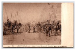 Bayard armant François 1 Chevalier By Ernest Meissonier UNP DB Postcard U25 - $3.91