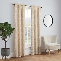 Pairs To Go Brockwell 56&quot; X 84&quot; Rod Pocket Double Panel Privacy Window, ... - $43.94