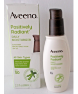 AVEENO Positively Radiant Daily Moisturizer SPF 30 Broad Spectrum DISCON... - $29.69