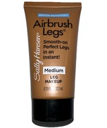 Pack Of 6 Sally Hansen Airbrush Legs Lotion #02 MEDIUM Travel Size (0.75... - $34.01 CAD