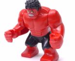 Lego Marvel Red Hulk Minifigure Big Fig Hulk Vs. Red Hulk Set 76078, SH370 - $46.96