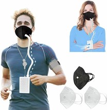 Air Purifying Personal Rechargeable Power Respirator with HEPA Filer &amp; Mask - £38.83 GBP