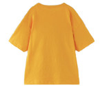 Zara Basique Brillant Orange Fluo T-Shirt Femme Taille Large Neuf - $11.88