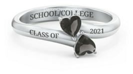 Custom College Class Ring ,Personalized,School Ring,Graduation Ring - £127.89 GBP