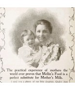 Mellin&#39;s Food Mother&#39;s Milk 1897 Advertisement Victorian Babies ADBN1A7 - $367.32 MXN