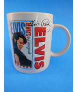 Elvis Presley Signature Coffee Mug Cup Just for You Art of Joe Petruccio - $8.90