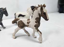 Plastic Horse Figure Toy Lot of 4 Schleich Funrise Basque Boulonnais 199... - £11.72 GBP