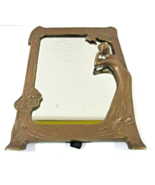 Lady of the Lake Antique Art Nouveau Bronze Free-Standing Table Mirror c... - €343,03 EUR