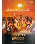 2009 Ron Medellin Anejo Sexy Beach Spanish Espanol Colombia Full Page Ad... - £5.22 GBP